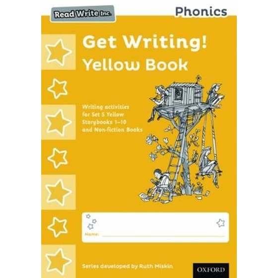 Read Write Inc. Phonics: Get Writing! Yellow Book Pack of 10 image 0