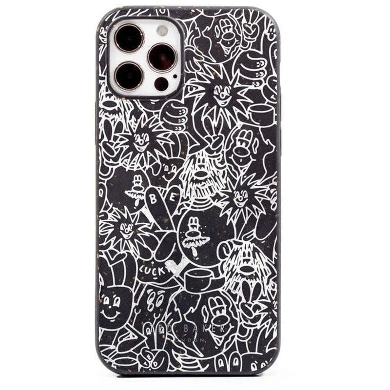 Ted Baker Hackkr Βιοδιασπώμενη Θήκη Κινητού Για Iphone 13 Pro Μαύρη