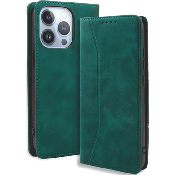 Θήκη Apple iPhone 14 Pro Max - Bodycell Book Case - Green image 0
