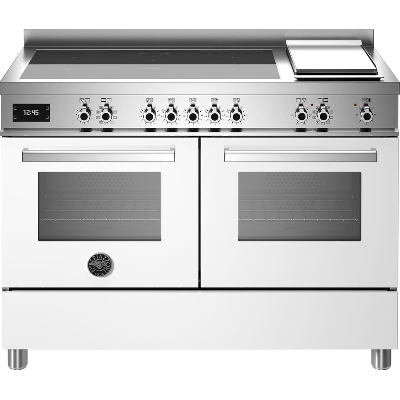 BERTAZZONI BERTAZZONI PRO125I2EBIT 58 / 58 Lt Λευκό Επαγωγική Ηλεκτρική Κουζίνα