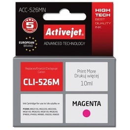 Συμβατό Canon Cli-526 Ματζέντα Μελάνι Εκτυπωτή Acc-526mn