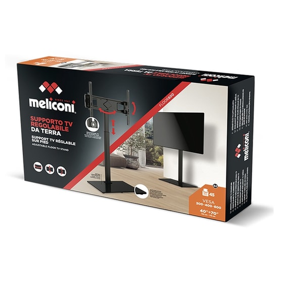 Βάση Τηλεόρασης Δαπέδου Meliconi 070-0647-SN 40" - 70" έως 45 kg image 8