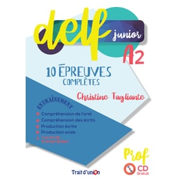 Delf Junior A2 10 Épreuves Complètes Professeur
