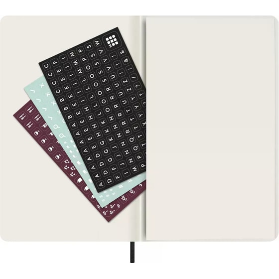 Ημερολόγιο Εβδομαδιαίο Moleskine 2026 12Μ Large Precious & Ethical Mamba Black Hard image 5