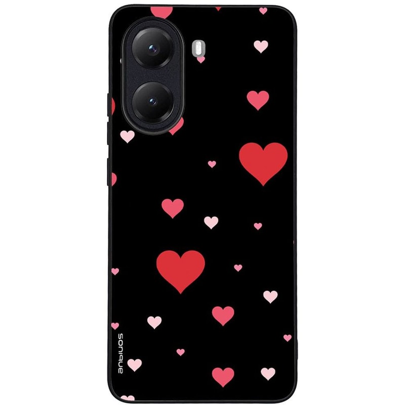 Θήκη Poco X7 Pro - Sonique Heart Series - Black
