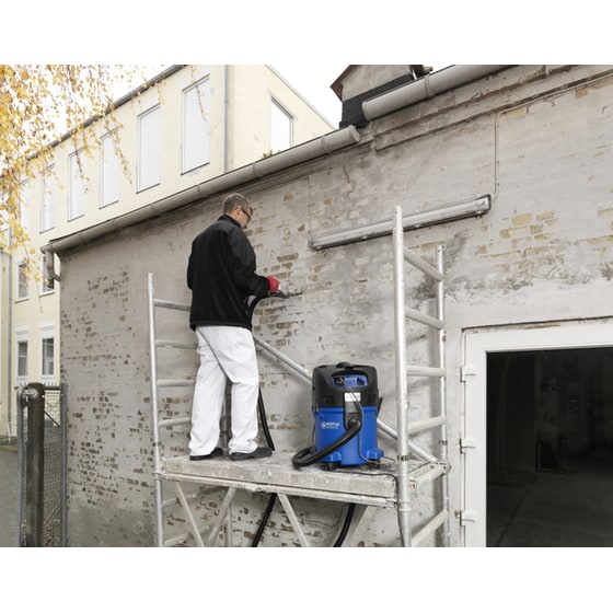 Σκούπα Υγρών και Στερεών NILFISK Attix 30-21 PC 1200 W με Κάδο 30lt Μπλε image 6