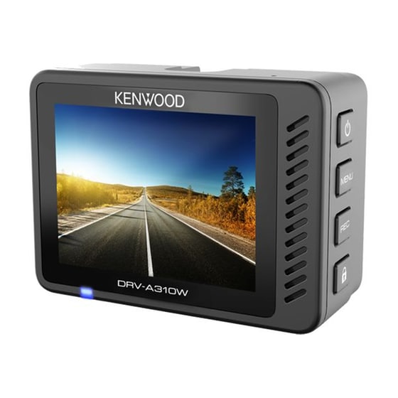 Κάμερα DVR Αυτοκινήτου Dash Cam Kenwood DRVA310W 2.0" Full HD - Μαύρη image 1