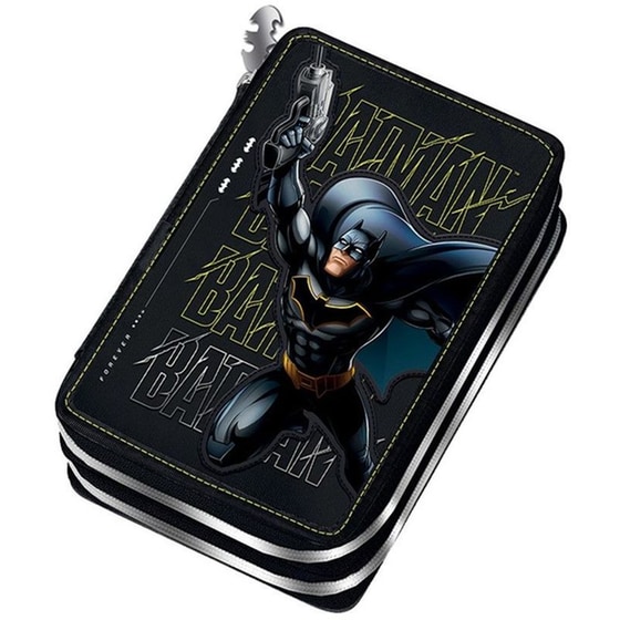 Κασετίνα Παραλληλόγραμμη Γεμάτη Graffiti Batman image 0