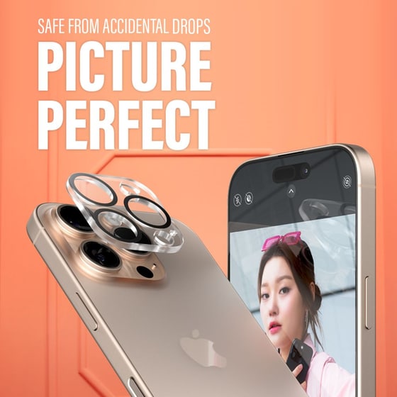 Προστατευτικό κάμερων Apple iPhone 16 Pro/iPhone 16 Pro Max - PanzerGlass Camera Lens Protection image 5