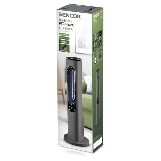 SENCOR BLADELESS SFH 3704SL 2000W Αερόθερμο Δαπέδου image 11