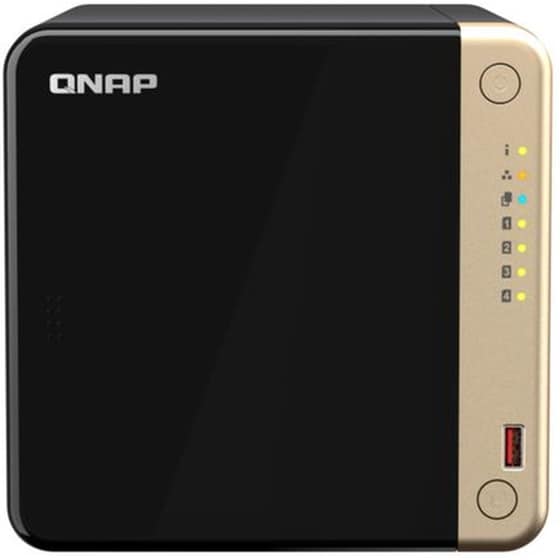 QNAP TS-464-8G NAS Tower σκληρού δίσκου 4 θέσεων για SSD & HDD με σύνδεση USB 3.2, Ethernet image 0