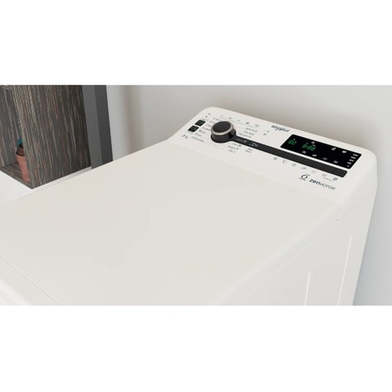 WHIRLPOOL TDLRB 7232BS EU 7 kg 1.200 Στροφές Λευκό Πλυντήριο Ρούχων image 6