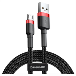 Καλώδιο δεδομένων Baseus Cafule Usb to Microusb 3m 1.5A - Red/Black