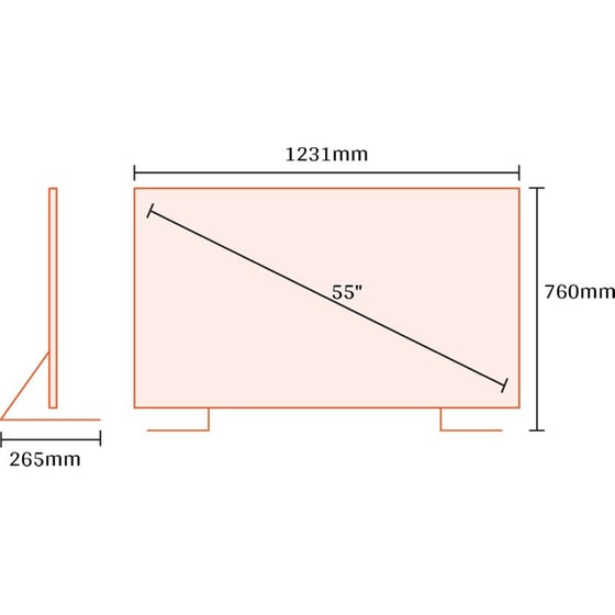 Sharp QLED 55" 4K Google TV Τηλεόραση 55GP6260 image 1