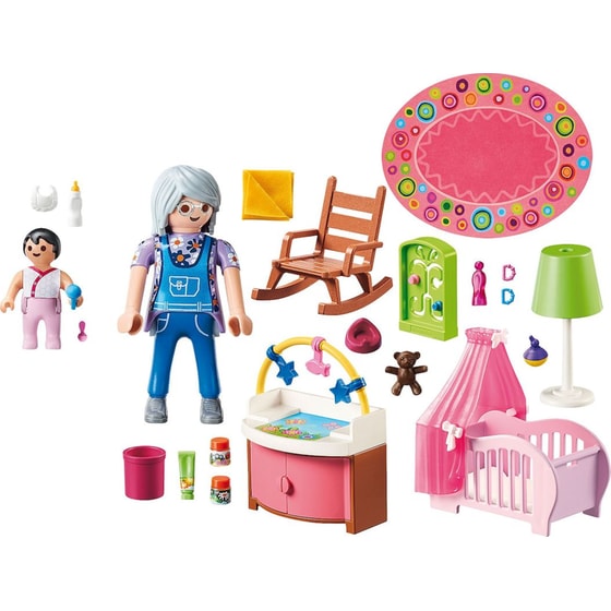 PLAYMOBIL® Dollhouse Δωμάτιο Μωρού (70210) image 1