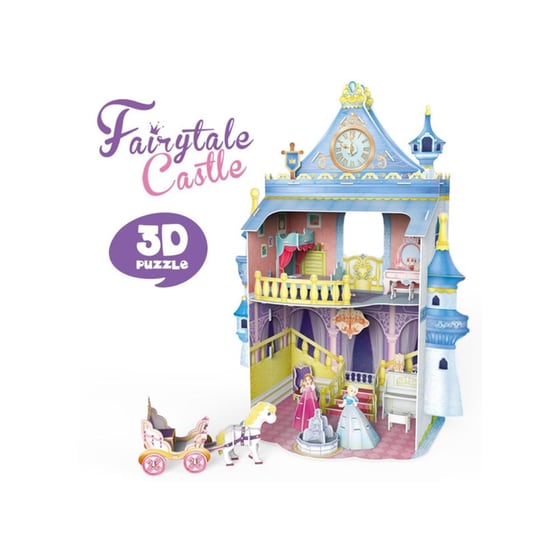 3D Παζλ Fairytale Castle Cubic Fun (81 Κομμάτια) image 4