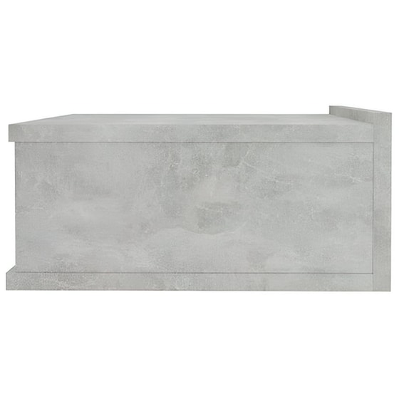 Κομοδίνο Vidaxl Κρεμαστό Από Μοριοσανίδα 40x30x15 cm - Γκρι Σκυροδέματος image 3