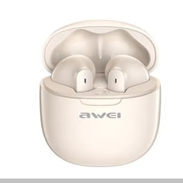 Ακουστικά Bluetooth Awei T68 ENC - Μπεζ