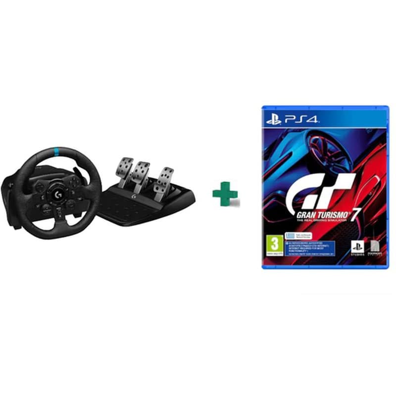 LOGITECH Logitech G G923 - Τιμονιέρα Gran Turismo 7 Standard Edition Playstation 4