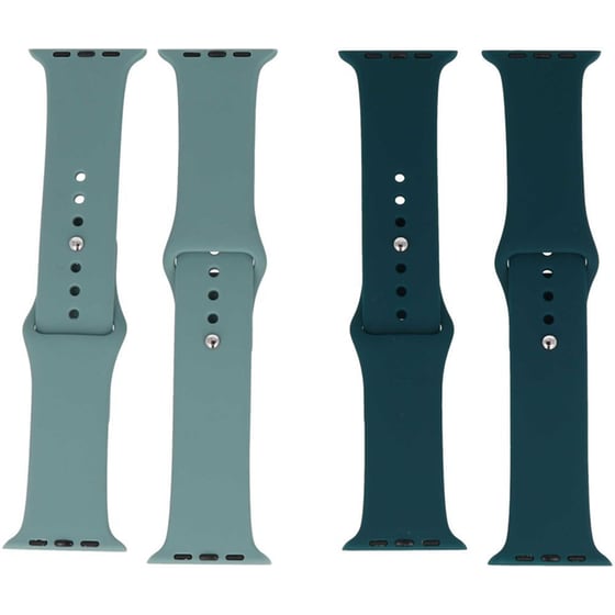 Λουράκι Tune Band για Apple Watch 49mm/45mm/44mm/42mm - Green/Dark Green image 0