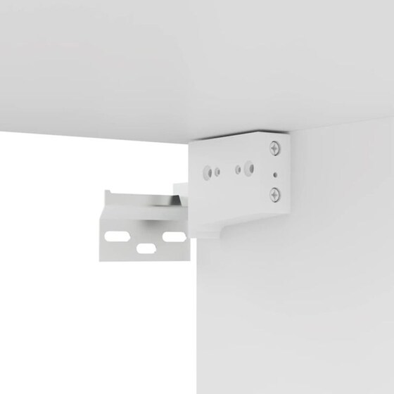 Έπιπλο Τηλεόρασης VidaXL από Μοριοσανίδα 100x30x30cm - Λευκό image 5