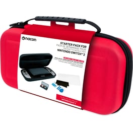 Nacon  Θήκη Μεταφοράς & Screen Protector για Nintendo Switch 2 - Κόκκινο