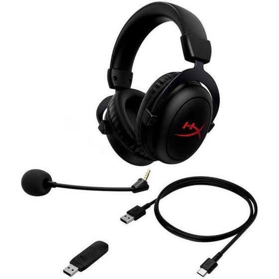 Hyperx Cloud II Core Gaming Ασύρματα Ακουστικά 2.4GHz - Μαύρα image 3