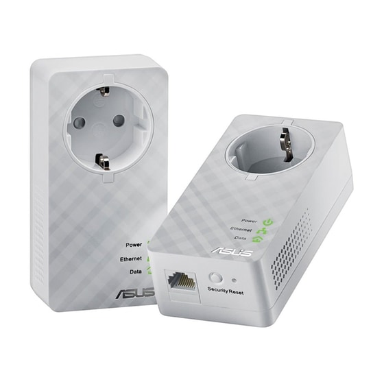 Asus Powerline Passthrough Adapter PL-E52P DUO Kit image 0