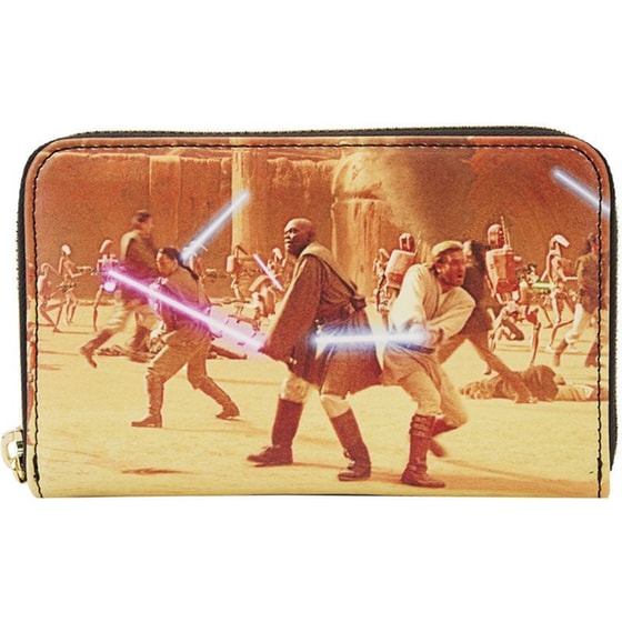 Πορτοφόλι Loungefly - Star Wars - Episode Two Attack of the Clones Scene Zip Around Wallet (STWA0238) image 0