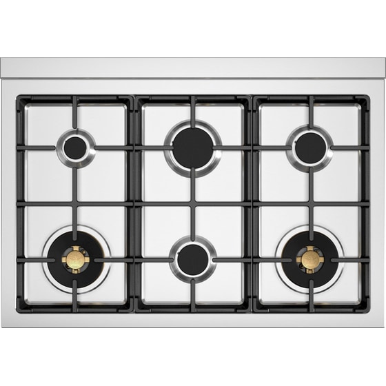 BERTAZZONI RT366PROX(GN) 90 cm Inox Εστία ΗμιΕντοιχιζόμενη Αερίου Αυτόνομη image 0