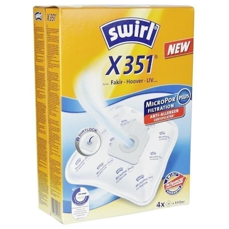 SWIRL SWIRL X 351 MP Plus Airspace Σακούλες για Ηλεκτρική Σκούπα