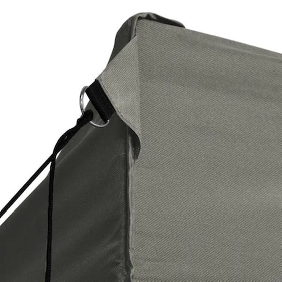 Κιόσκι Vidaxl Ατσάλι Πτυσσόμενο 3x4m - Ανθρακί image 3