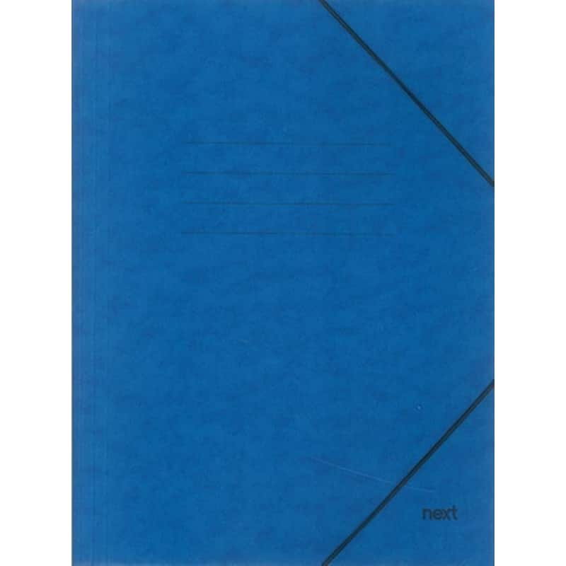 Φάκελος Πρεσπάν Next με Λάστιχο A4 Μπλε Υ43x30x0εκ.
