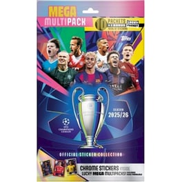 Topps Αυτοκόλλητα UEFA Champions League 2025/26 Mega Multipack