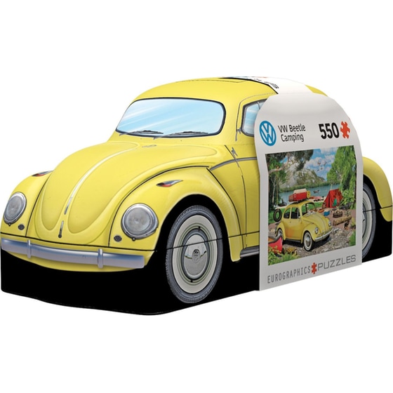 Παζλ Eurographics Volkswagen Beetle Camping Tin (550 Κομμάτια) image 0