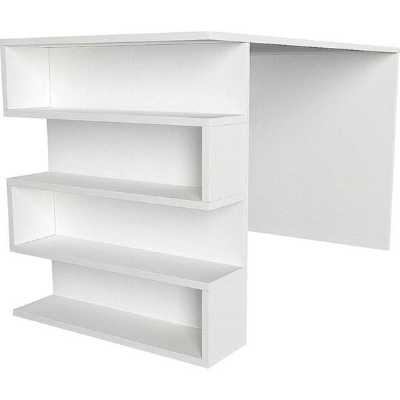 Γραφείο ArteLibre Cleora από Μοριοσανίδα/Μελαμίνη 120x60x74cm - Λευκό image 1