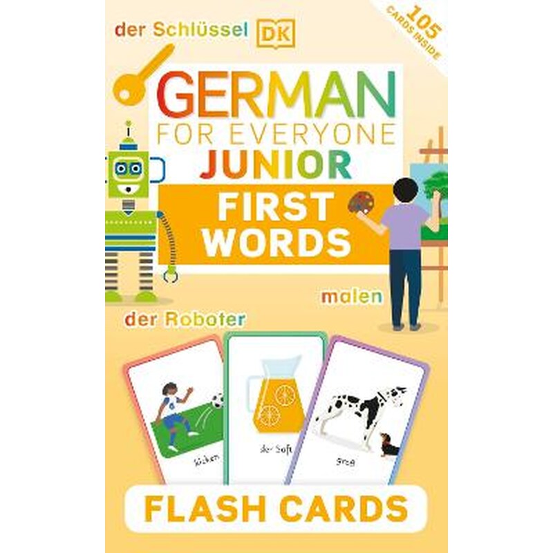 German for Everyone Junior First Words Flash Cards