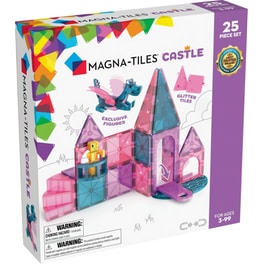 Magna-Tiles® Castle Μαγνητικό Παιχνίδι Κατασκευών - 25 Κομμάτια (242025CA)