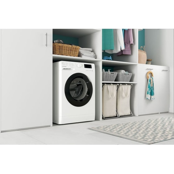 INDESIT MTWE 81495 WK EE 8 kg 1.400 Στροφές Λευκό Πλυντήριο Ρούχων image 9