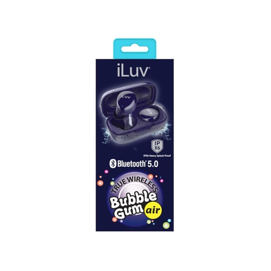 Ακουστικά Bluetooth iluv Bubble Gum - Μπλε image 2