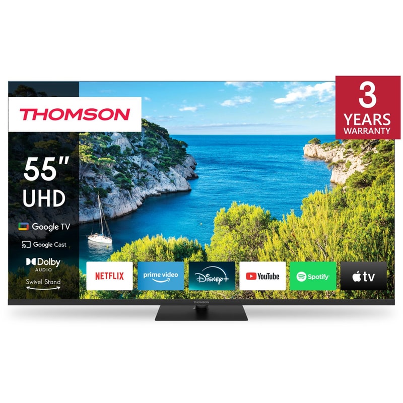 THOMSON Thomson LED 55 4K Google TV Τηλεόραση 55UG5C14