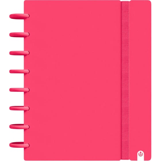 Σημειωματάριο Carchivo A5 με Αποσπώμενα Φύλλα Ριγέ Κόκκινο image 0