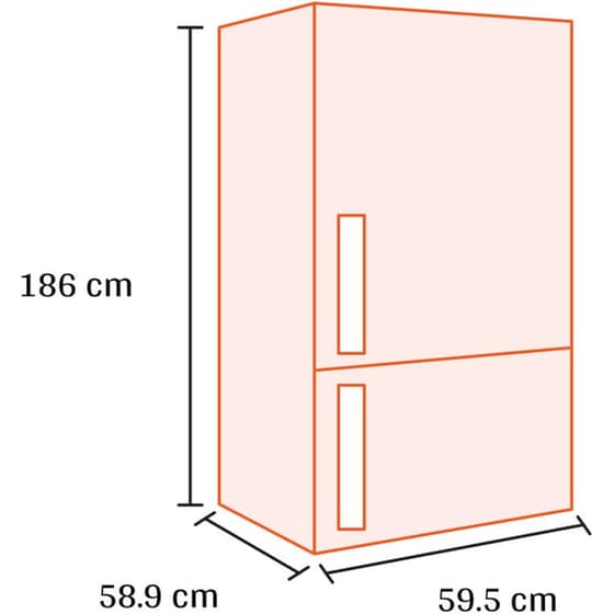 HISENSE RB390N4WBE
Total No Frost 304 Lt Μαύρο Ψυγειοκαταψύκτης image 2