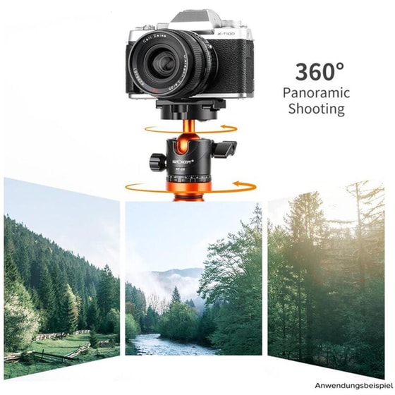 K&F Concept Sa210 Overhead Τρίποδο για Φωτογραφικές Μηχανές image 6