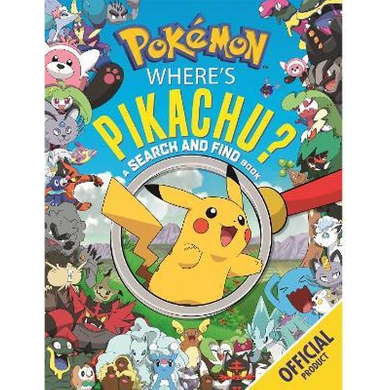 Where's Pikachu? A Search and Find Book : Official Pokemon image 0
