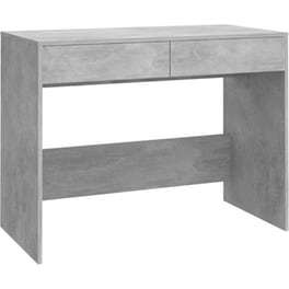 Γραφείο VidaXL από Επεξεργασμένο Ξύλο 101x50x76,5 cm - Γκρι Σκυροδέματος