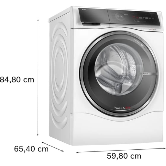 BOSCH WNC254A0GR 10.5kg/6kg 1.400 Στροφές με WiFi Λευκό Πλυντήριο Στεγνωτήριο image 6