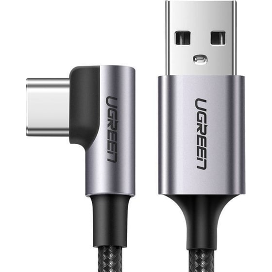 Καλώδιο δεδομένων Ugreen US284 USB-C το USB-Α 1m - Γκρι image 1