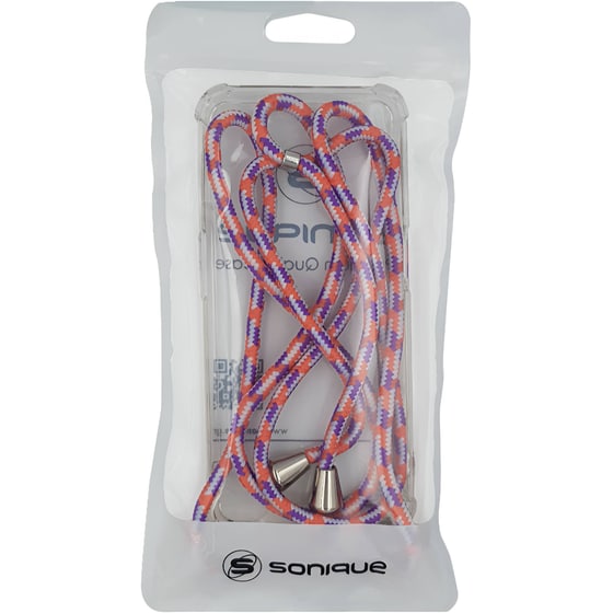 Θήκη Apple iPhone 13 Mini - Sonique Armor Clear - Rainbow Κοραλί image 4