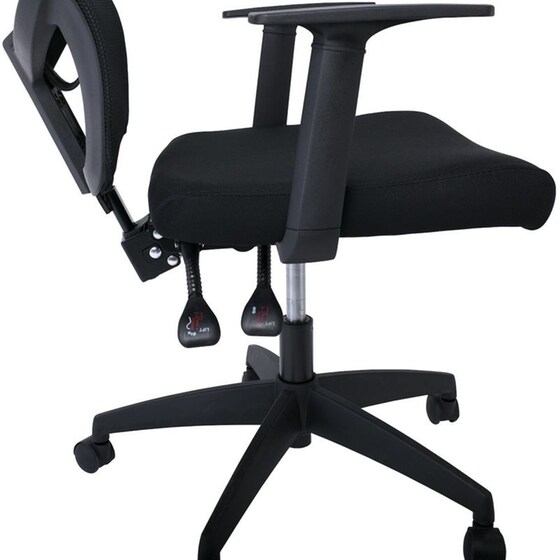 Καρέκλα Γραφείου 24Mall BF2910 από Mesh - Μαύρο image 5